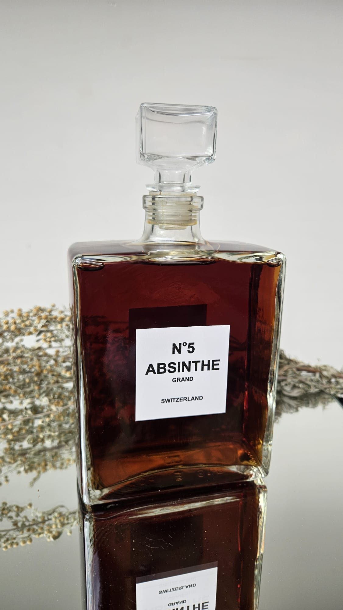 Absinthe GRAND Nº5 - 49% Vol. (Vieillie en fût de bois)